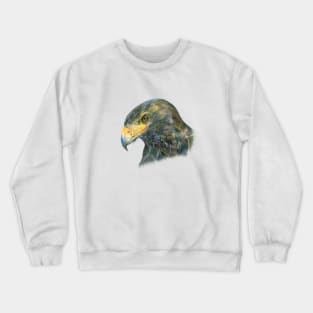 Eagle Head Hand Drawn Illustration Crewneck Sweatshirt